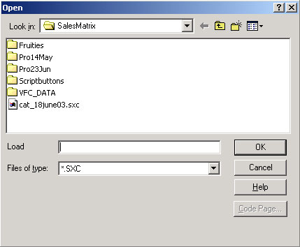 Load Categories